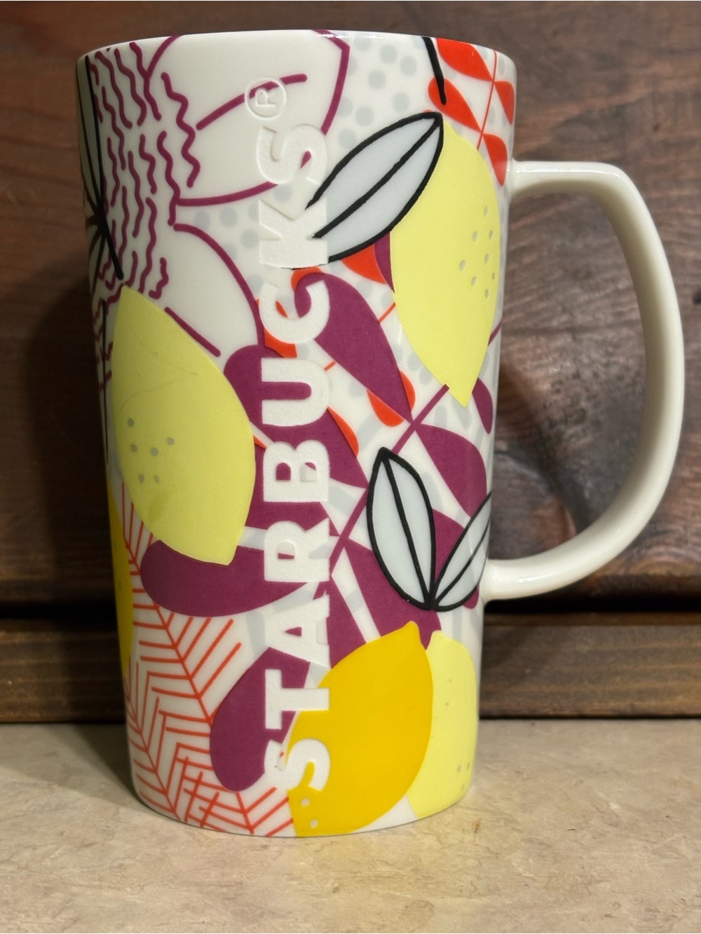 4 various Starbucks Ceramic Mugs
